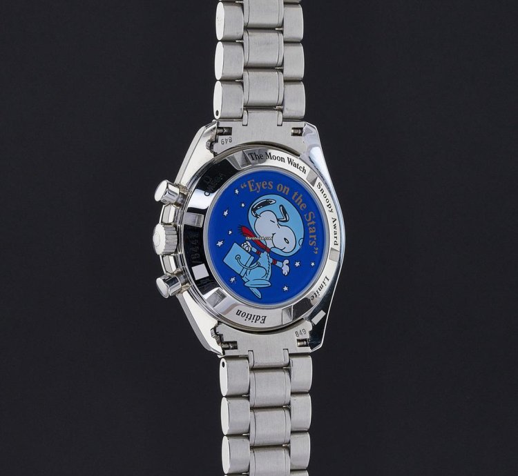 Omega Ref 3578 51 00 Snoopy Moonwatch Black Dial Fullset Unpolished