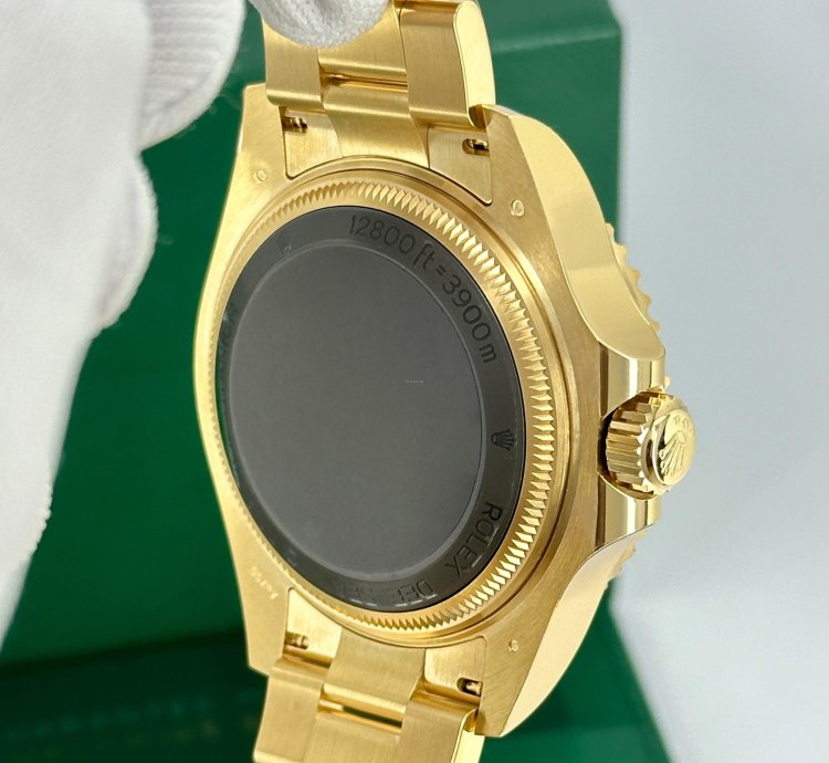 Rolex Sea-dweller Deepsea Unworn 2024 Deepsea Blue Yellow Gold 136668lb-0001 Complete