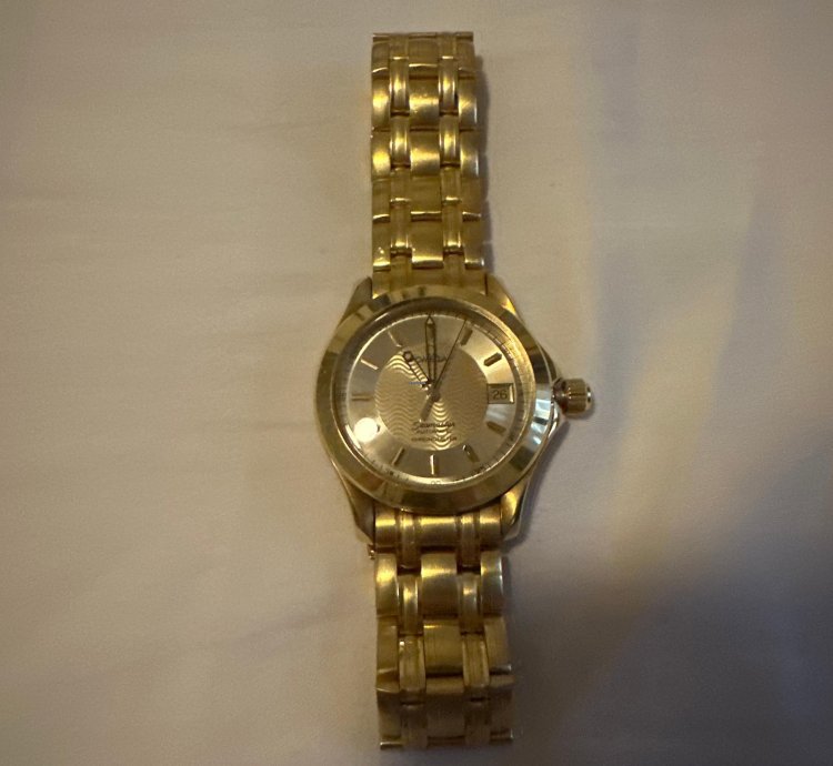 Omega Seamaster 120 36mm 18kt Gold 196 1501 2101 11 00 Omega Seamaster 120m