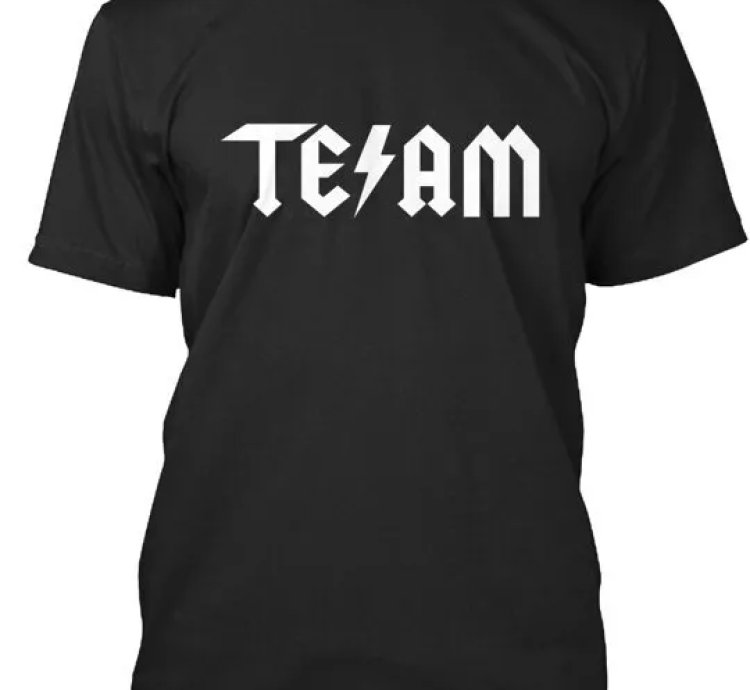 Team T-shirt Made In The Usa Size S To 5xl