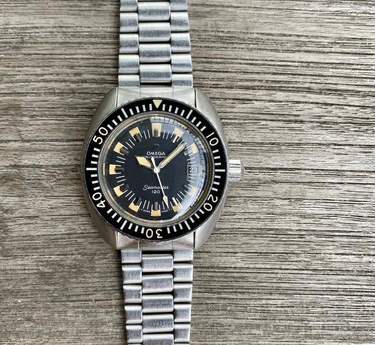 Omega Seamaster 120 Rare Deep Black Archive Certificate Extract Record