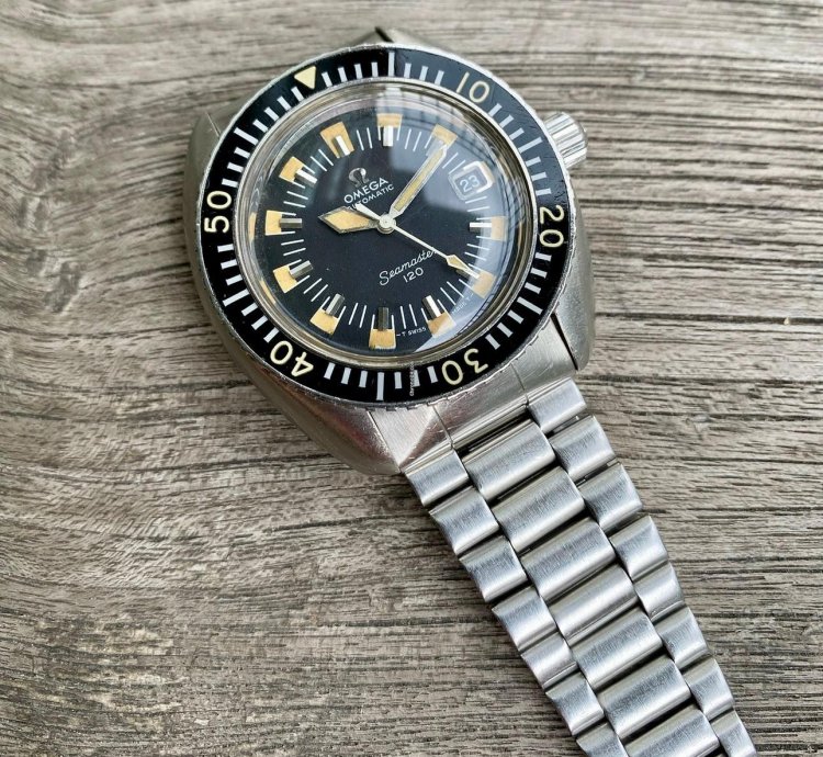 Omega Seamaster 120 Rare Deep Black Archive Certificate Extract Record