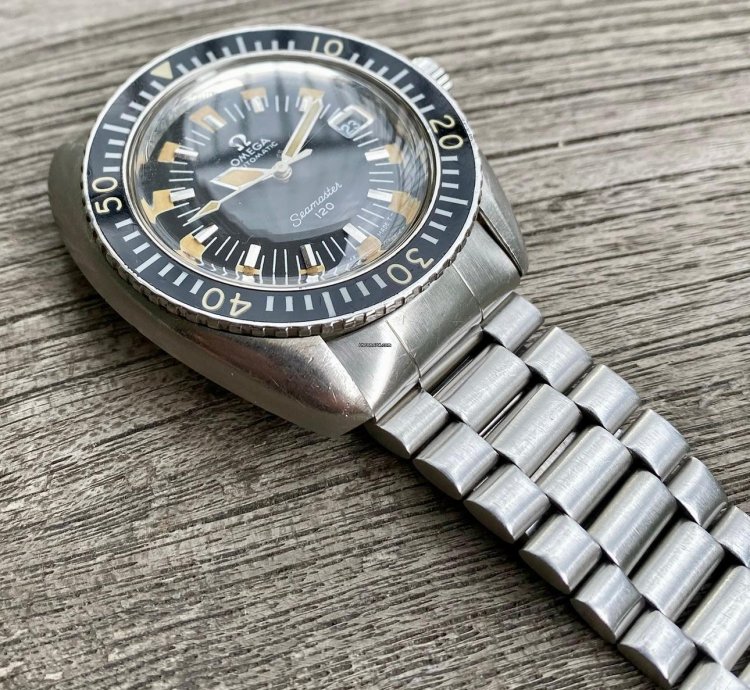 Omega Seamaster 120 Rare Deep Black Archive Certificate Extract Record