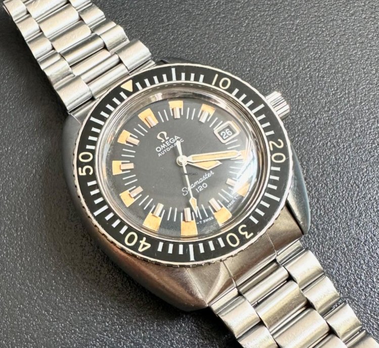 Omega Seamaster 120 Rare Deep Black Archive Certificate Extract Record
