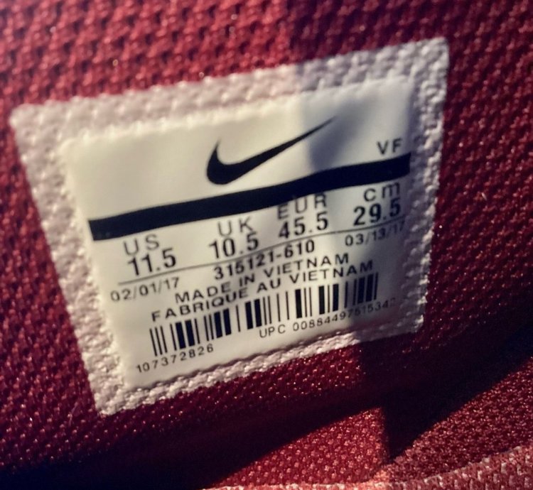 Air Force 1 High 07 University Red