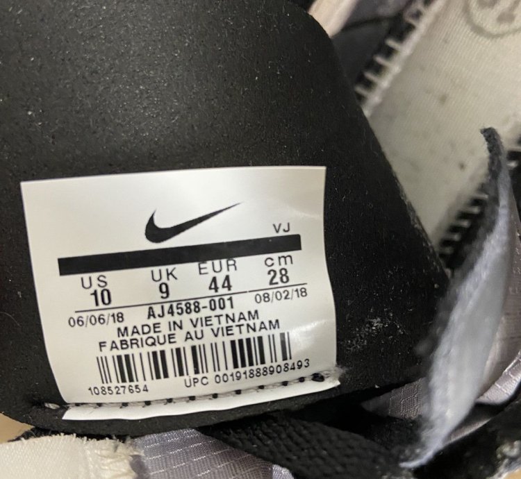 Used Nike Zoom Fly Off White Black Size 10us
