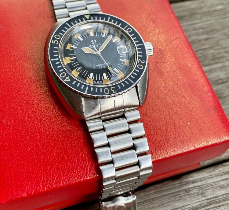 Omega Seamaster 120 Rare Deep Black Archive Certificate Extract Record