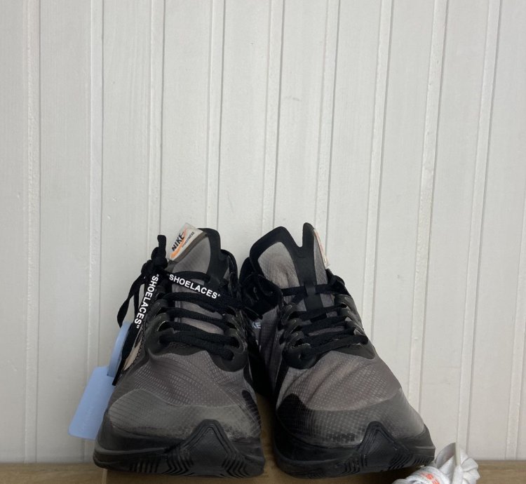 Used Nike Zoom Fly Off White Black Size 10us