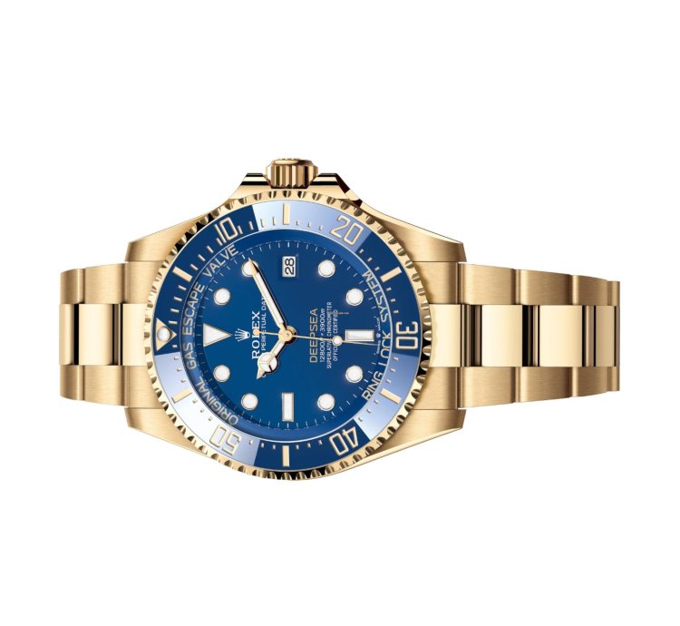 Rolex Sea-dweller Deepsea Yellow Gold 136668lb Unworn Full Set 2024 Blue Dial