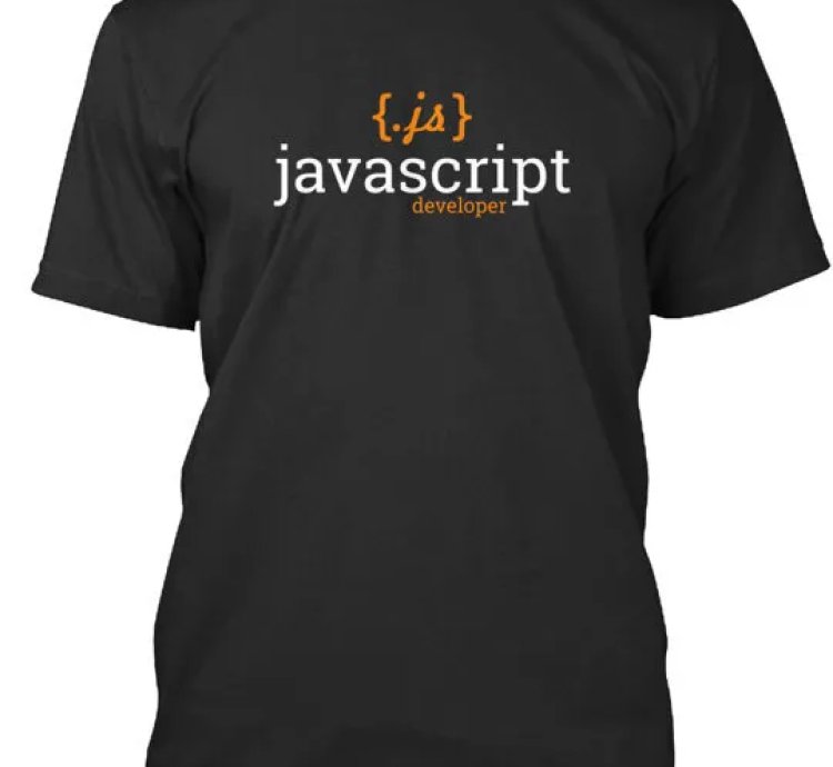 Javascript Developer T-shirt Made In The Usa Size S To 5xl