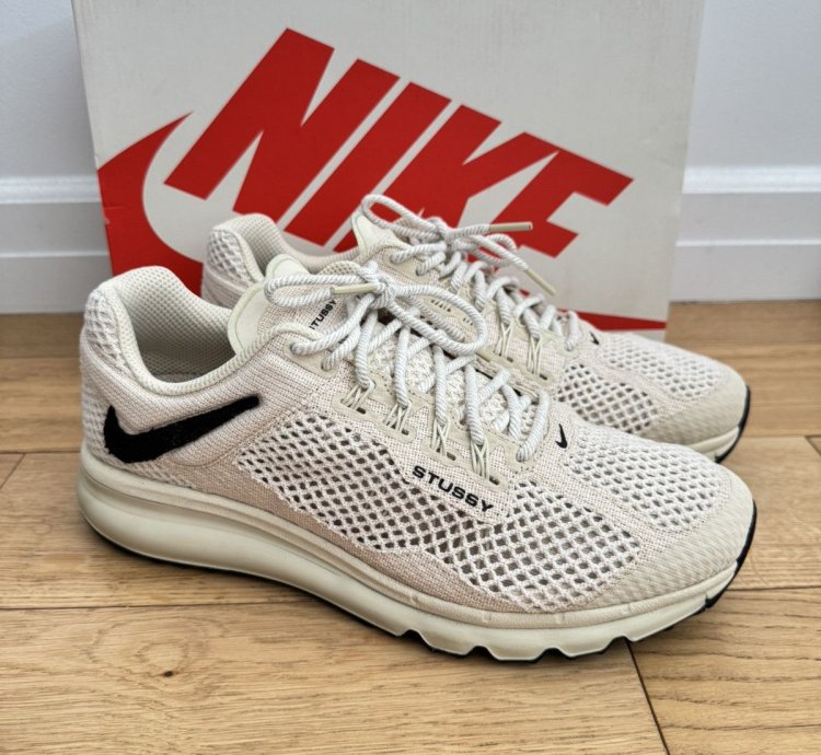 Vnds Nike Stussy Airmax 2013 Fossil Sz 11 5