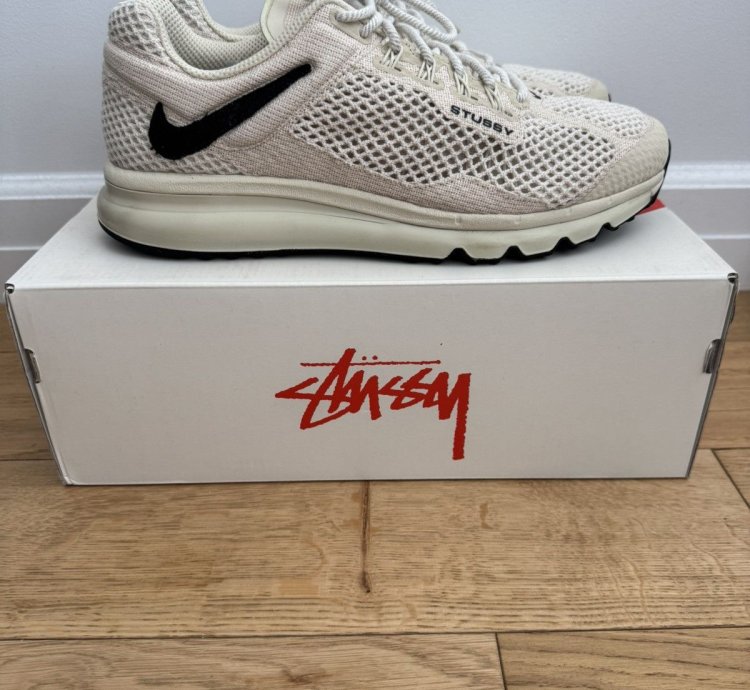 Vnds Nike Stussy Airmax 2013 Fossil Sz 11 5