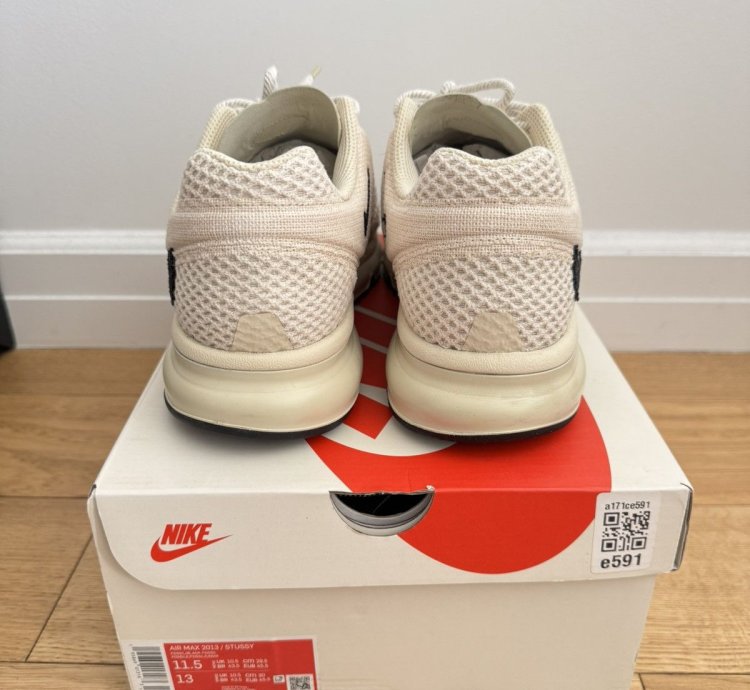 Vnds Nike Stussy Airmax 2013 Fossil Sz 11 5