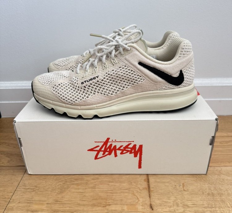 Vnds Nike Stussy Airmax 2013 Fossil Sz 11 5