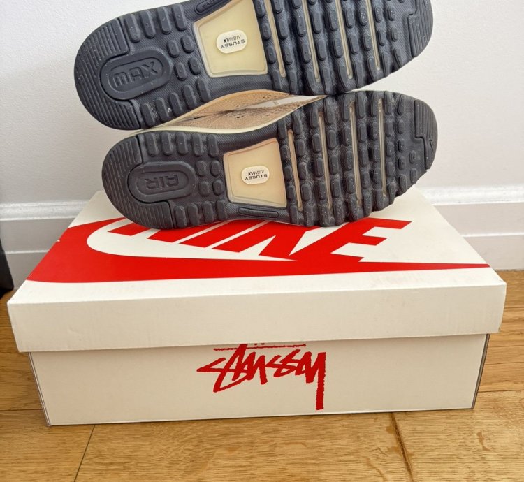 Vnds Nike Stussy Airmax 2013 Fossil Sz 11 5