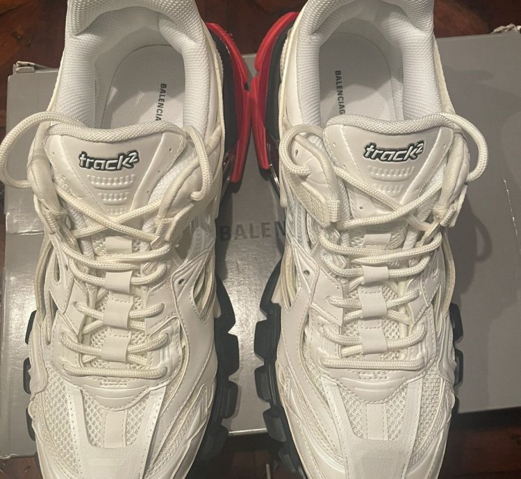 Balenciaga Track 2 Sneaker Red White Black
