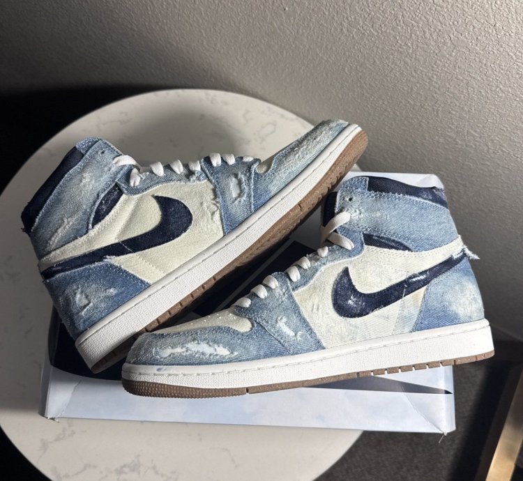 Who Decides War Air Jordan 1 High Denim 1 Of 150