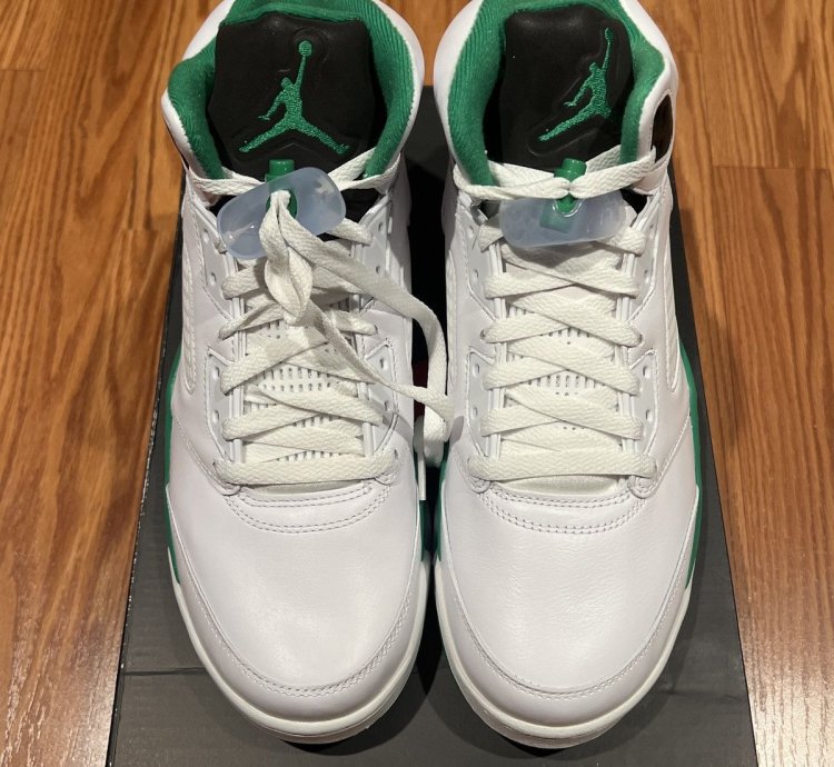 Wmns Air Jordan 5 Lucky Green
