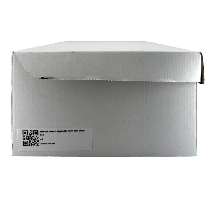 Air Force 1 High 1017 Alyx 9sm Black Red