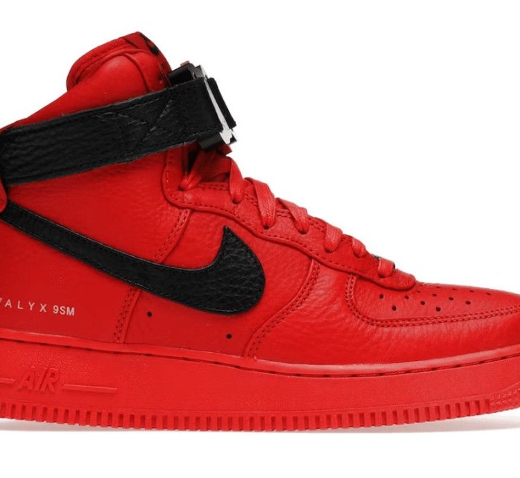 Air Force 1 High 1017 Alyx 9sm Red Black