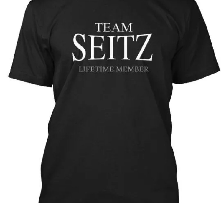 Team Seitz T-shirt Made In The Usa Size S To 5xl