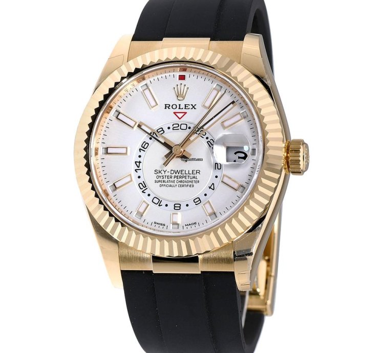 Rolex Sky-dweller 18k Gold Automatic 326238