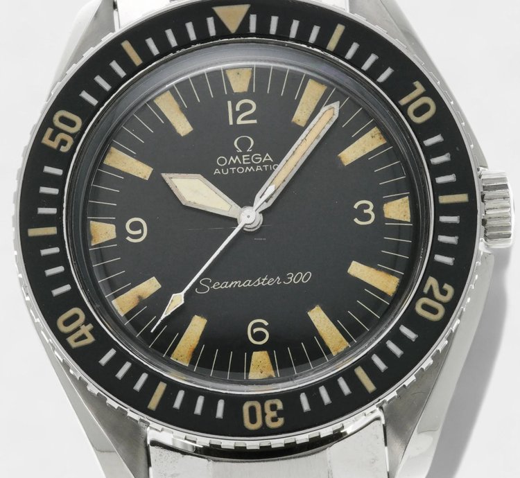 Omega Seamaster 300 165 024 Automatic Steel Vintage Black Dial 1960s