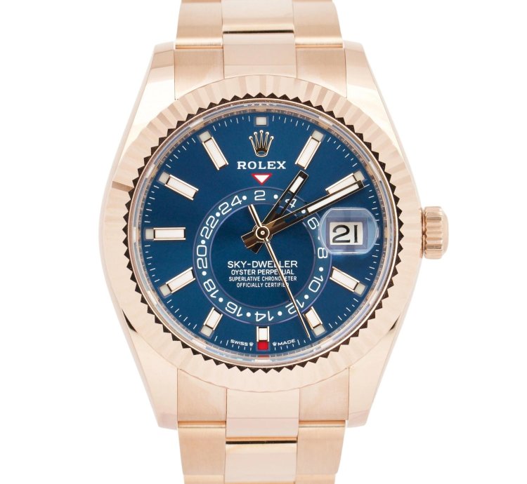 Rolex Sky-dweller 18k Rose Gold 336935 - Ats-w007840