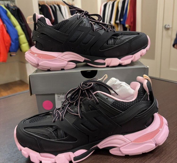 Balenciaga Track Black Pink