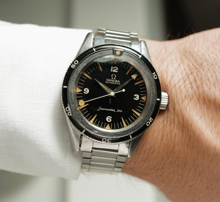 Omega Seamaster 300 1960 Omega Seamaster 300 Ck2913-7 Lollipop Unpolished Serviced Extract