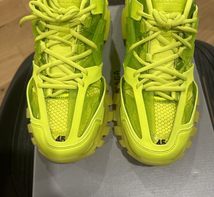 Balenciaga Track Clearsole Yellow Bnwt