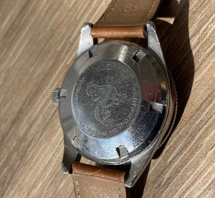 Omega Seamaster 300 1960 Omega Sm300 2913-8 With Tropical Dial Lollipop Hand