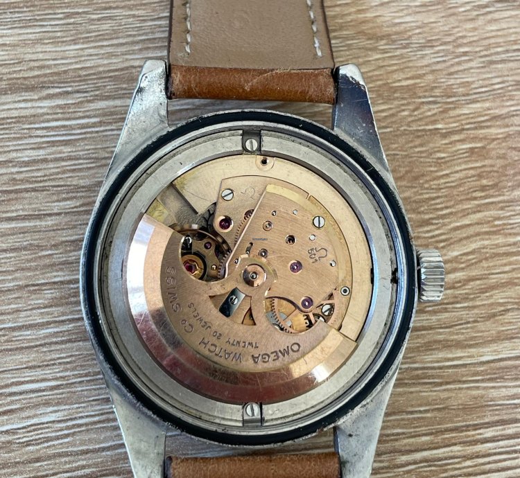 Omega Seamaster 300 1960 Omega Sm300 2913-8 With Tropical Dial Lollipop Hand