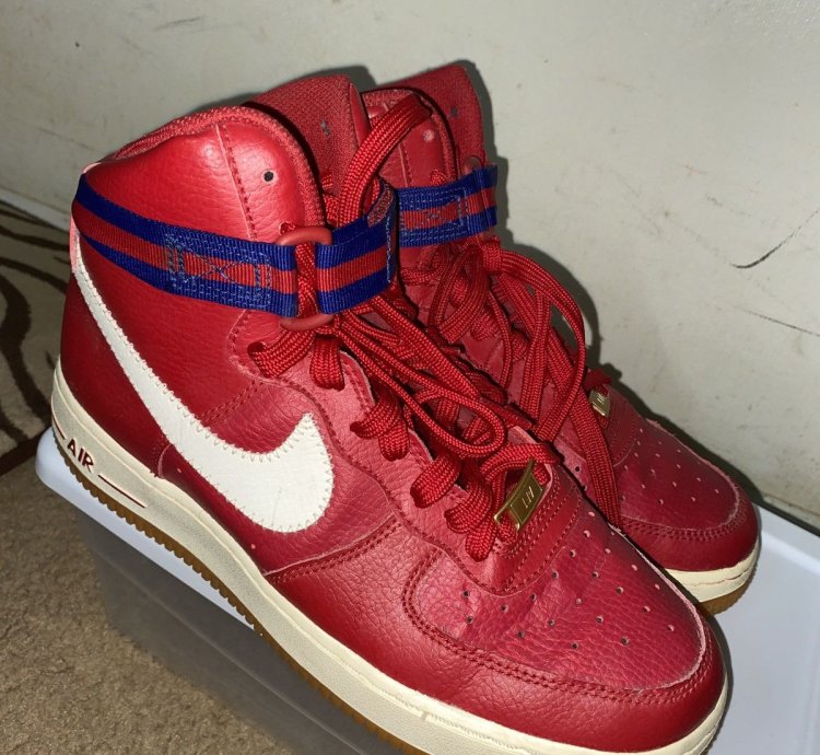 Air Force 1 High Gs Gym Red Gum