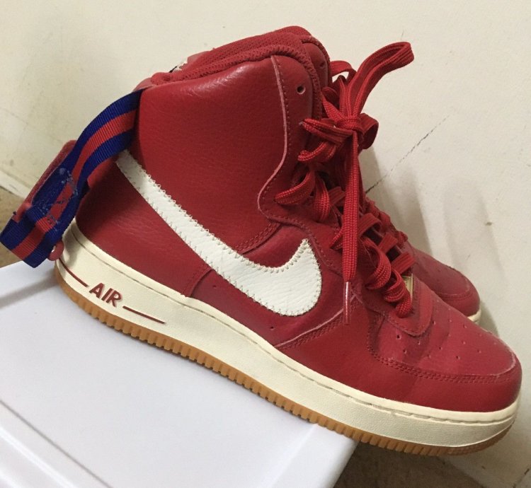 Air Force 1 High Gs Gym Red Gum