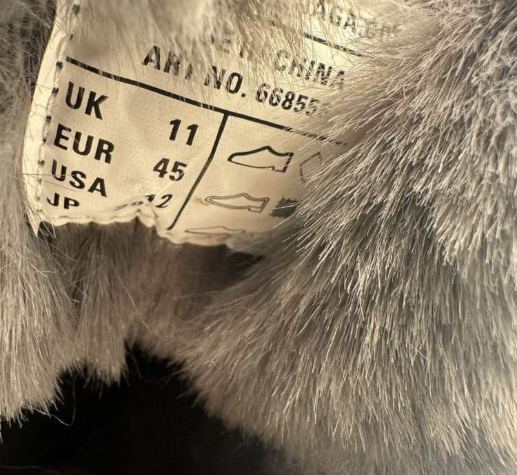 Balenciaga Track Faux-fur Eu 45 Us 12 With Box