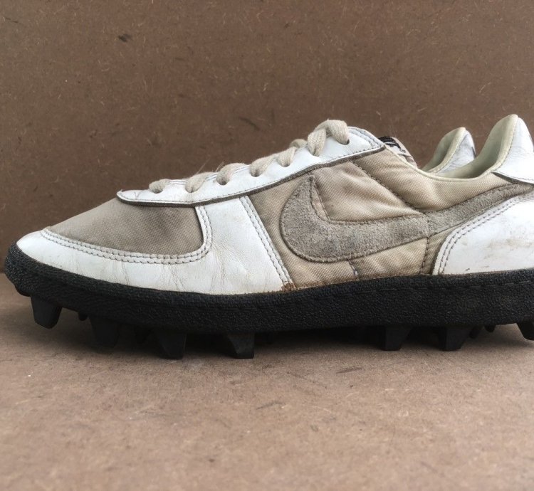 Vtg 1983 Nike White Leather Sneakers Size 9 5 Made In Korea