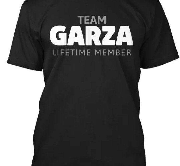Team Garza T-shirt Made In The Usa Size S To 5xl
