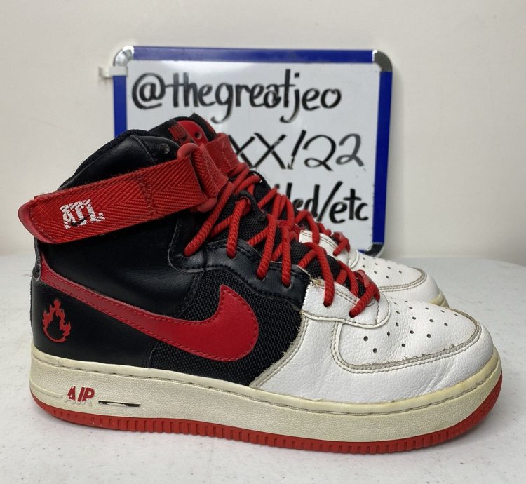 Air Force 1 High Lv8 Gs Atlanta Away