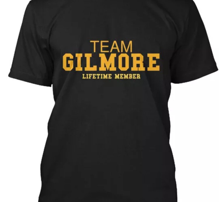 Team Gilmore T-shirt Made In The Usa Size S To 5xl