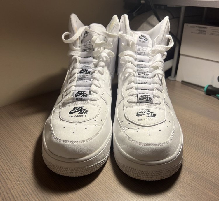 Air Force 1 High Lv8 Triple White