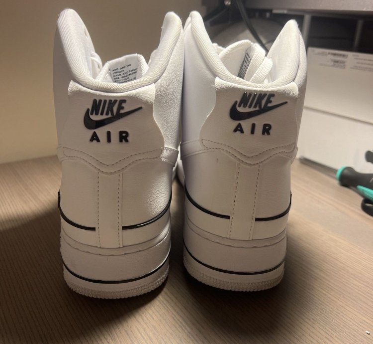Air Force 1 High Lv8 Triple White