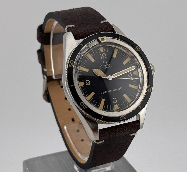 Omega Seamaster 300 Acier Inoxydable Calibre 552 Tritium Indesex Extract From Archives