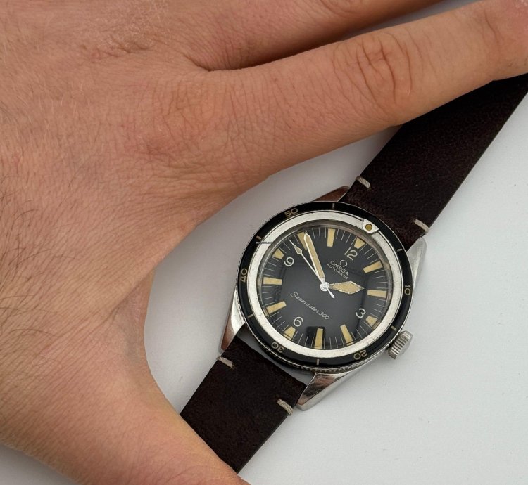 Omega Seamaster 300 Acier Inoxydable Calibre 552 Tritium Indesex Extract From Archives