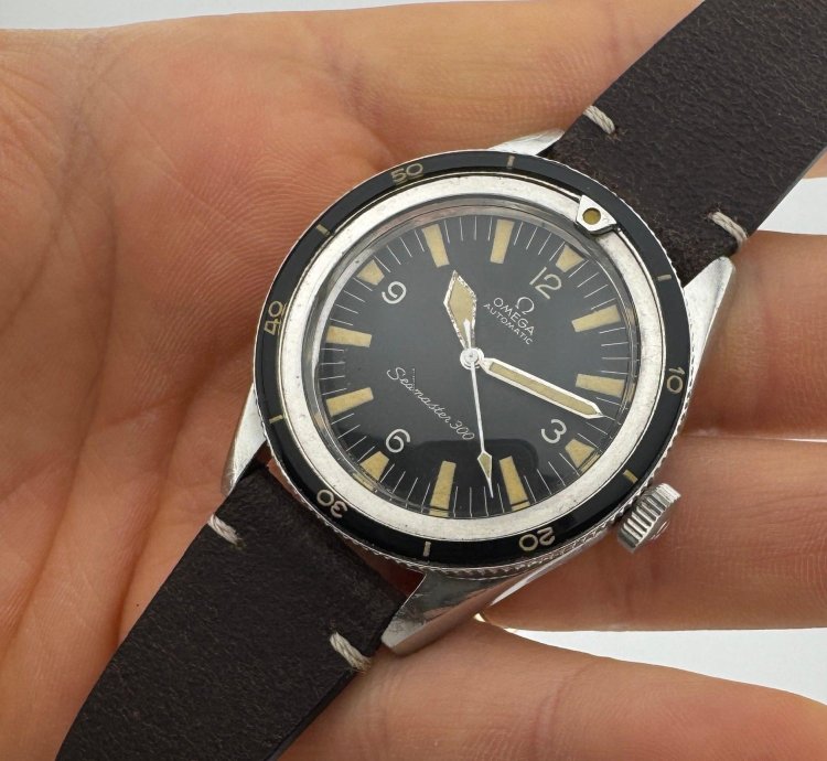 Omega Seamaster 300 Acier Inoxydable Calibre 552 Tritium Indesex Extract From Archives