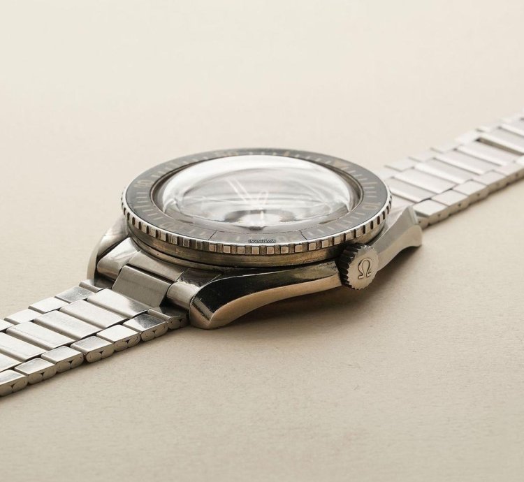Omega Seamaster 300 Arabic Matte Black Dial