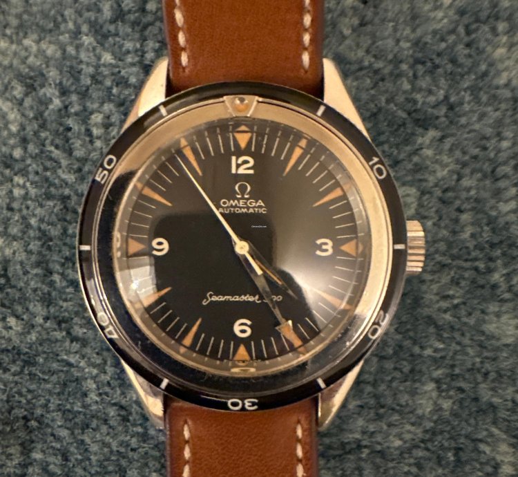 Omega Seamaster 300 Beautiful And Historically Important With Bakelite Bezel