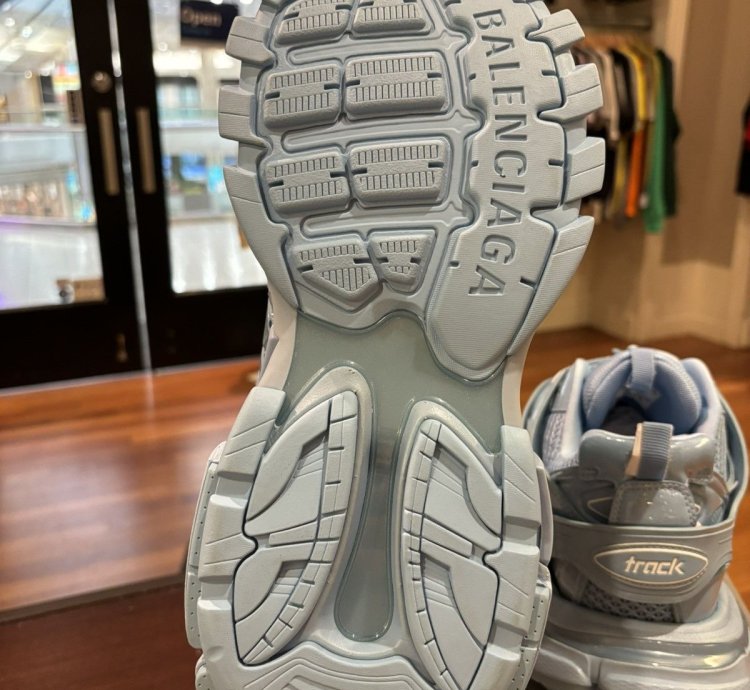 Balenciaga Track Runner Sneaker Blue Brand New