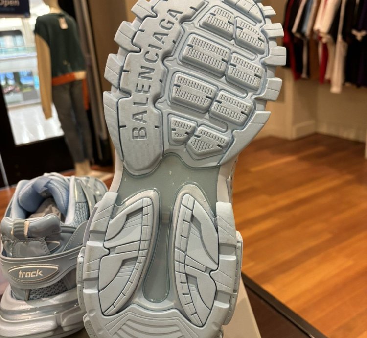 Balenciaga Track Runner Sneaker Blue Brand New