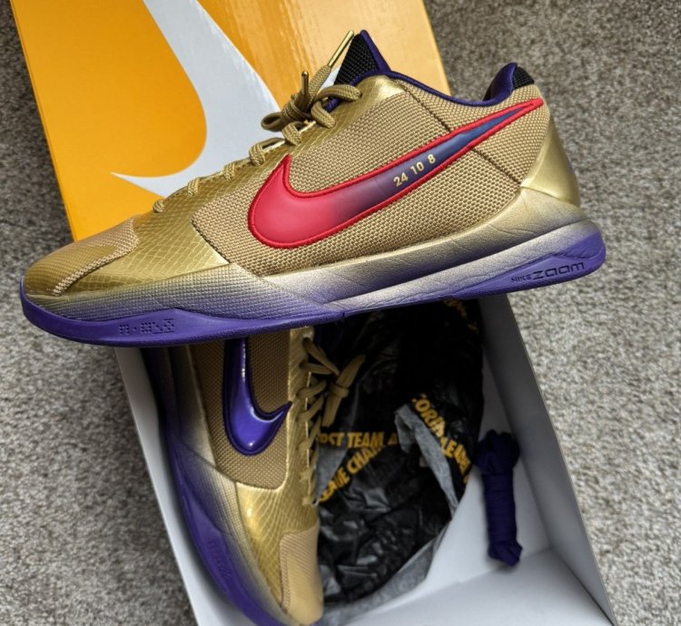 Zoom Kobe 5 Protro Hall Of Fame Undefeated 2021 Size 10